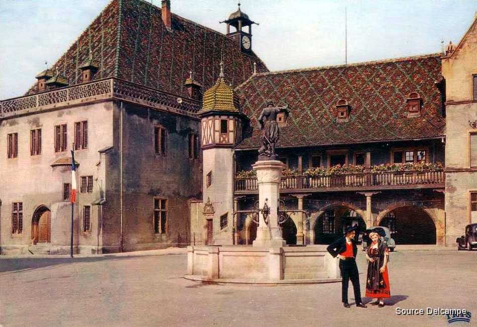 68 Colmar Ancienne Douane et Fontaine Schwendi.jpg